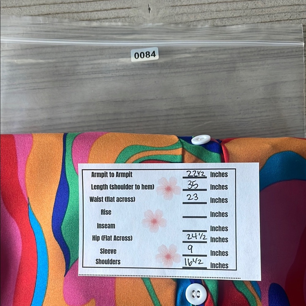 Colorful Swirl Pattern Dress - Picture 4 of 5